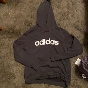 black Adidas hoodie
